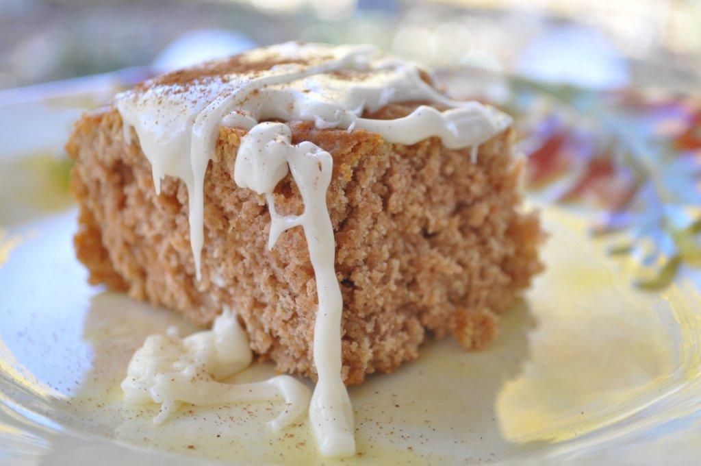 The Friday Friends Butter RumGlazed Applesauce Cake