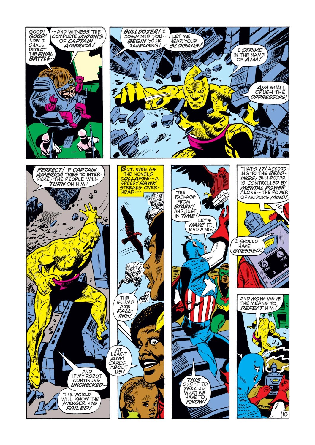 Read online Captain America (1968) comic -  Issue #133 - 18