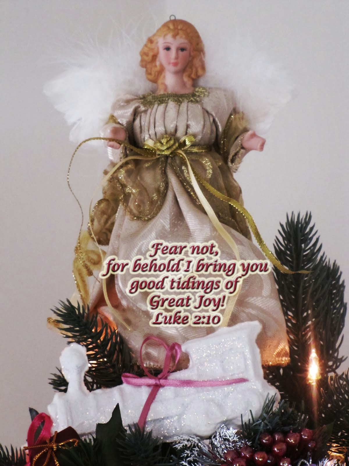 Angel - Fear Not - Luke 2:10