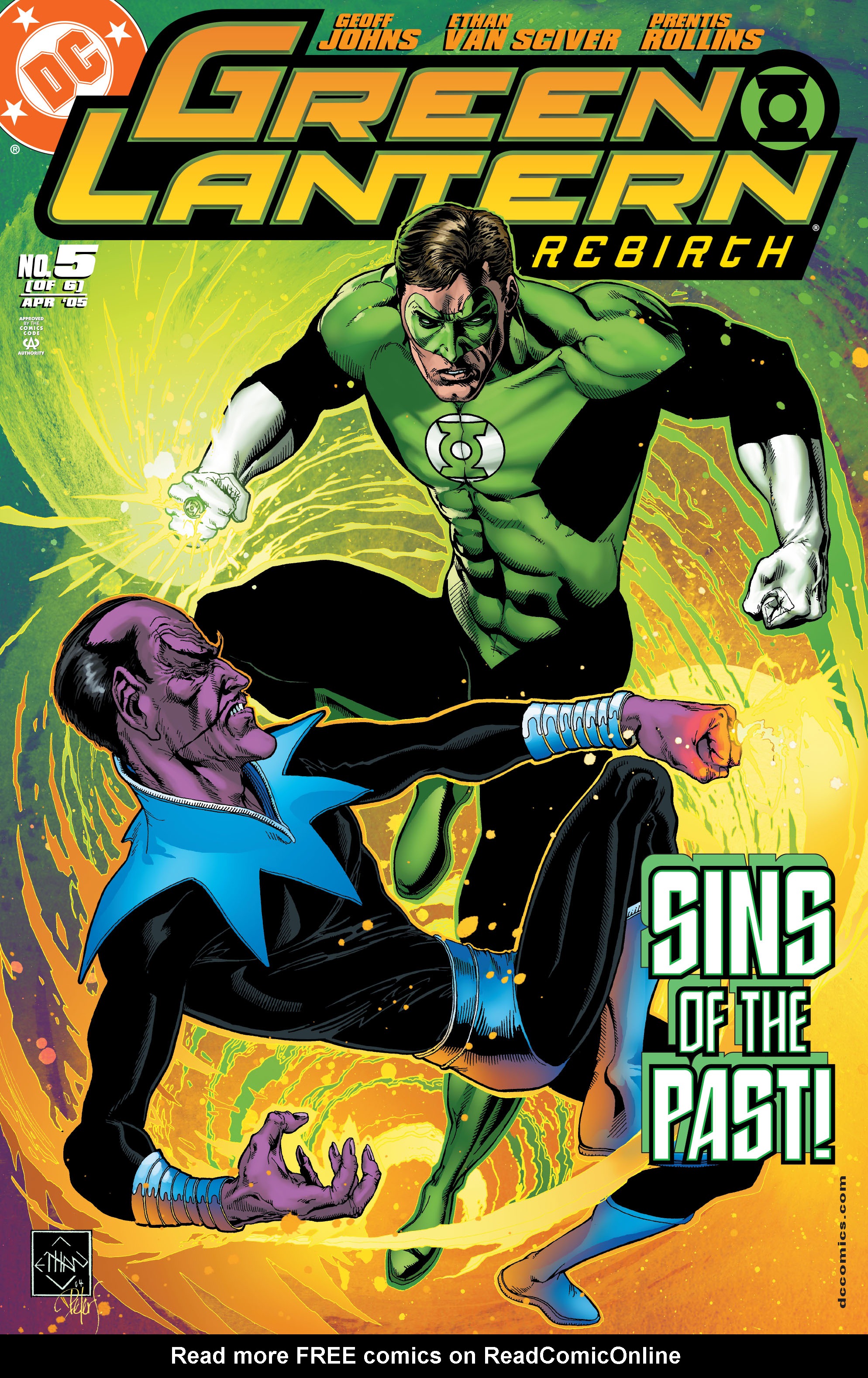 Green Lantern: Rebirth 5 Page 1