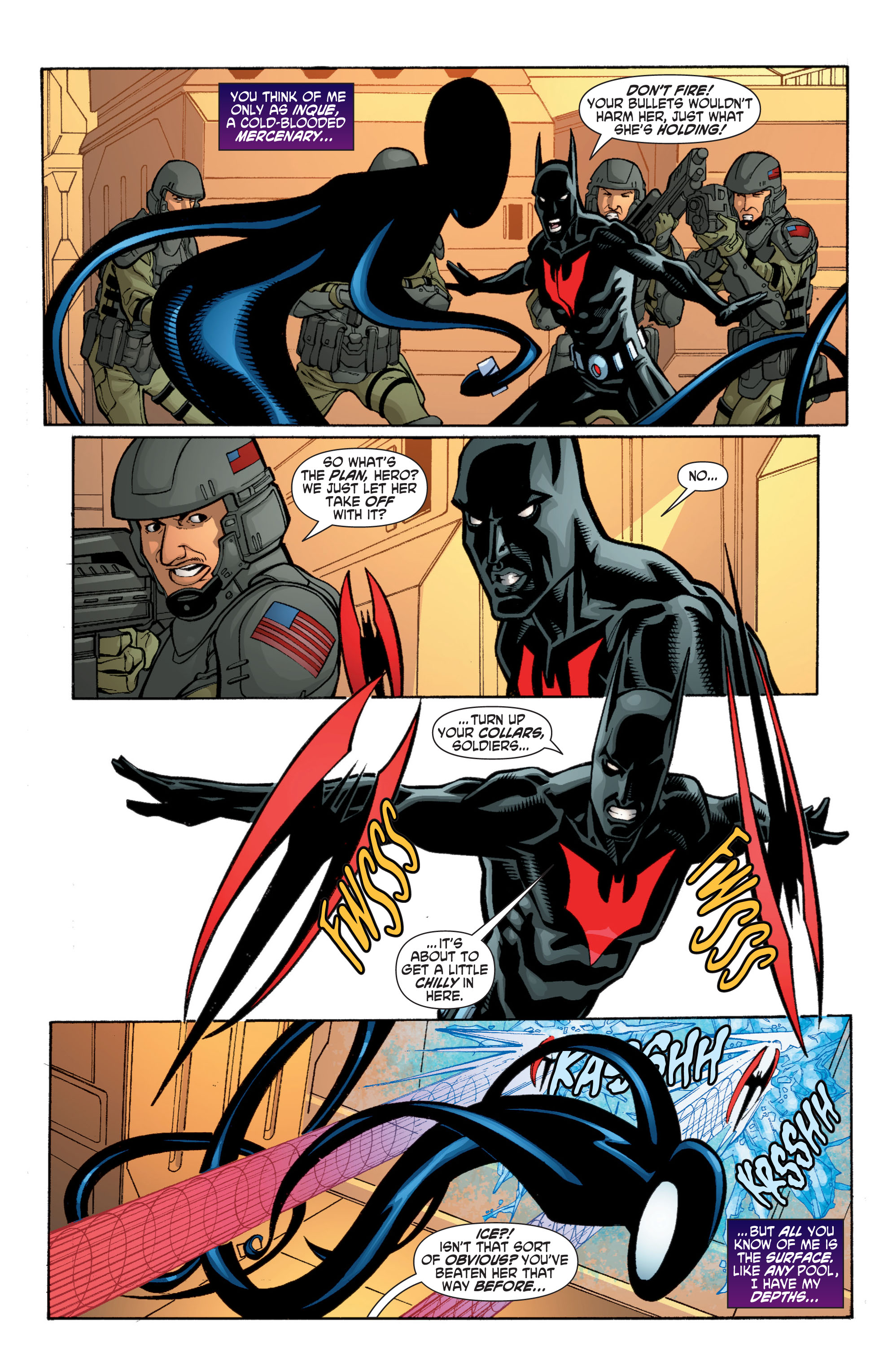 Read online Batman Beyond (2011) comic -  Issue #8 - 3