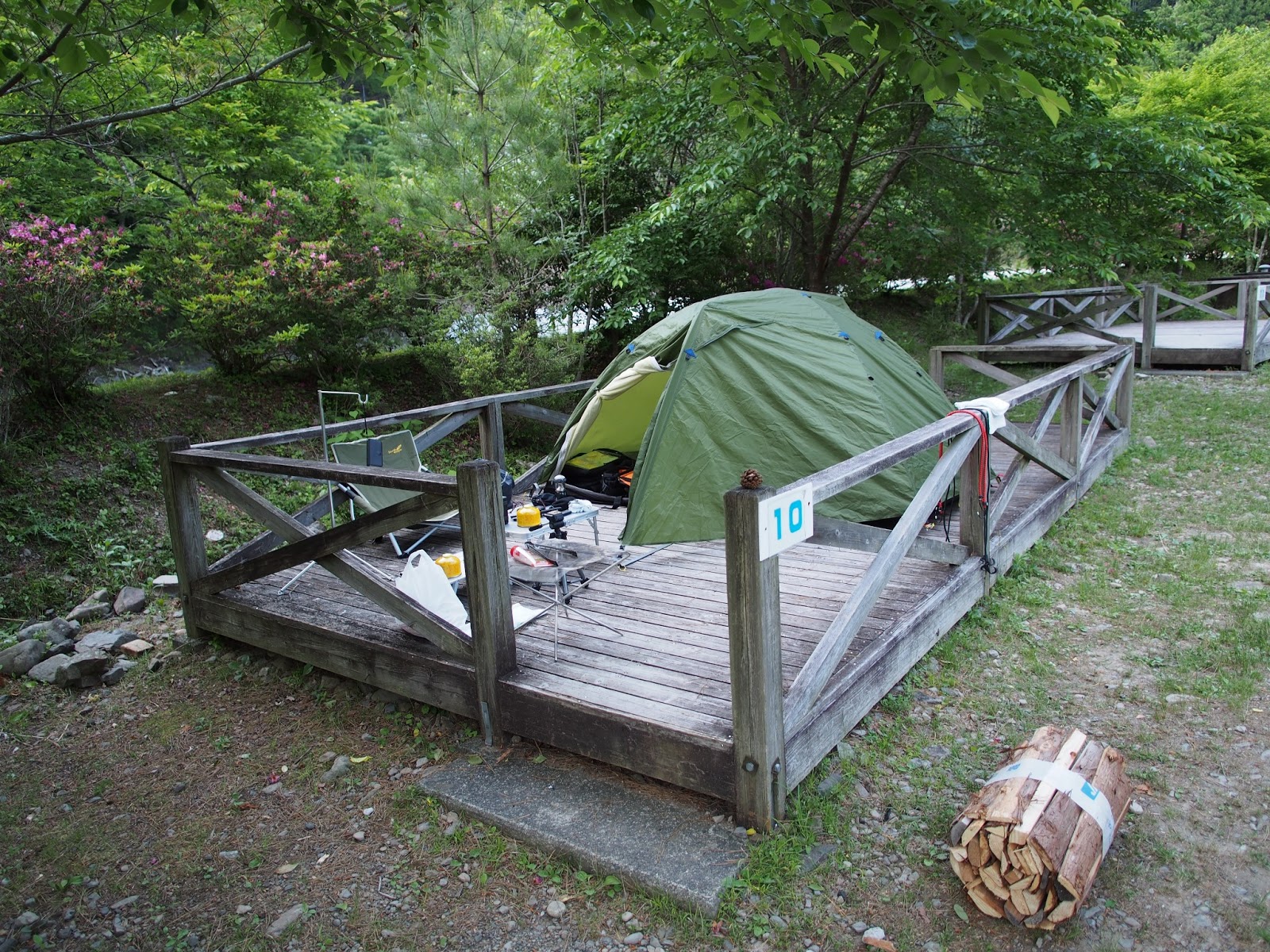 GSと旅の道標！ 森林公園丹生ヤマセミの郷キャンプ（続）