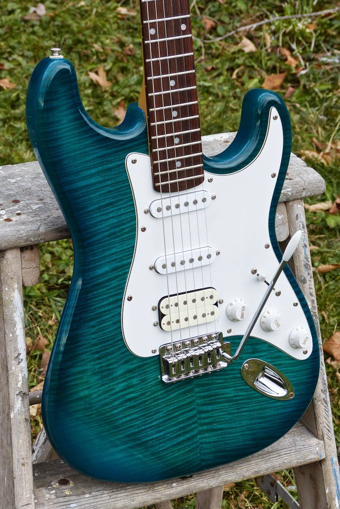 2000s Austin AU735 Strat Copy Electric Guitar