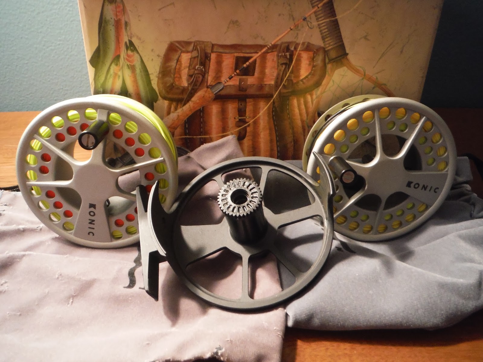 BUGGIN' OUT.: Lamson Konic II Review - Lamson Fly Reels