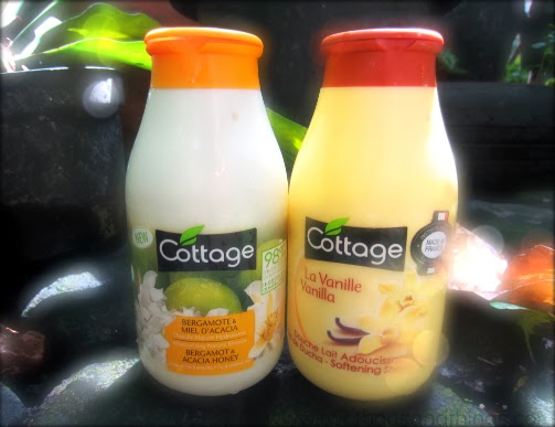 Review] Cottage Vanilla Softening Shower Gel & Green Tea