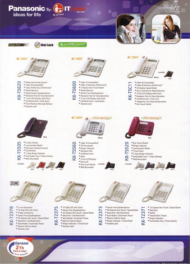 Info Produk Panasonic