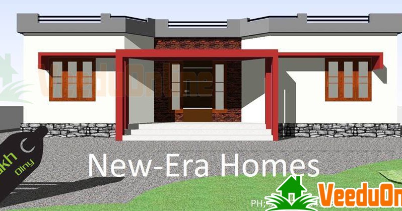 Simple Kerala Home Design With 2 Bedrooms In 650 Squire Feet Including Free  Floor Plan - Kerala Home Planners