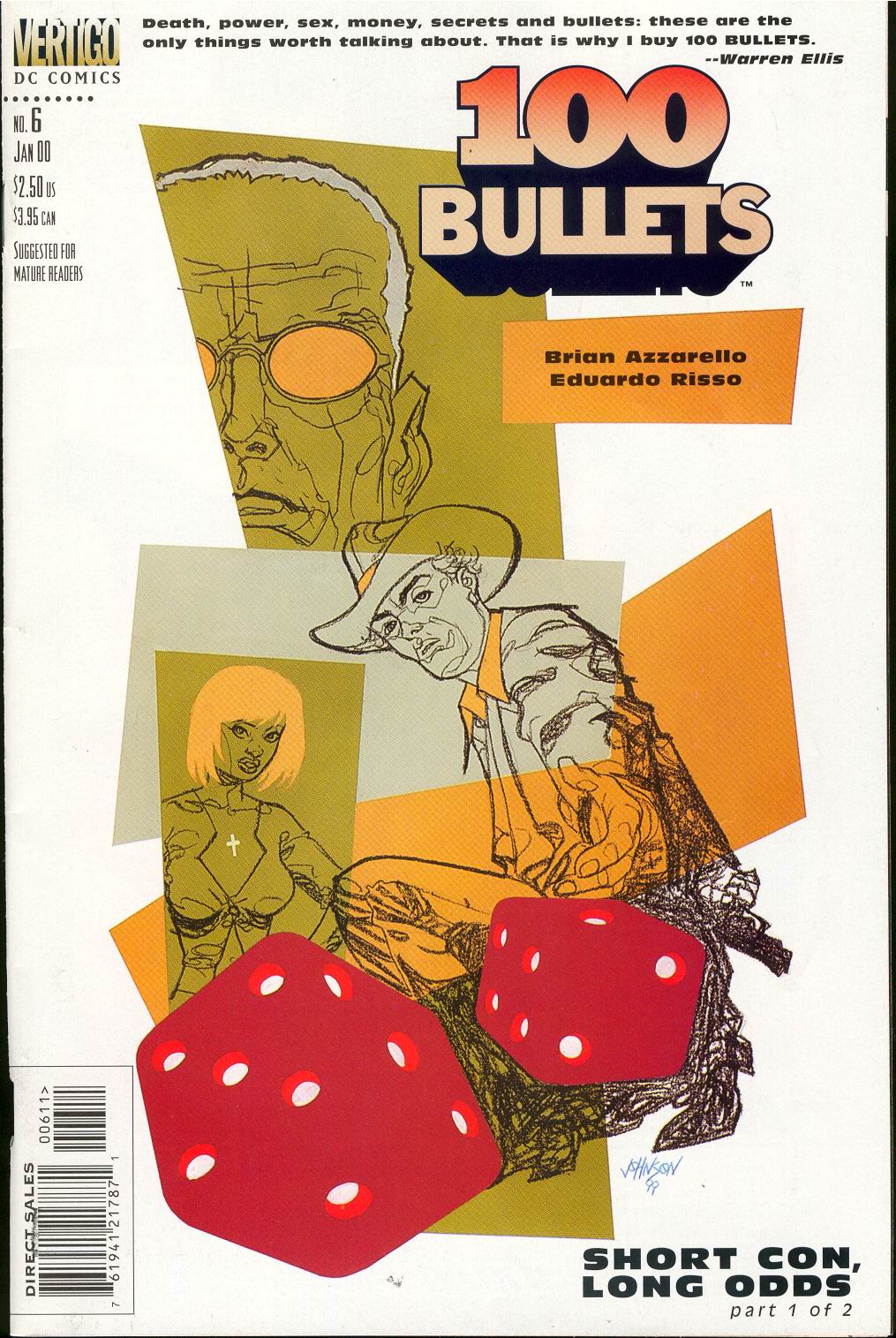 Read online 100 Bullets comic -  Issue #6 - 2