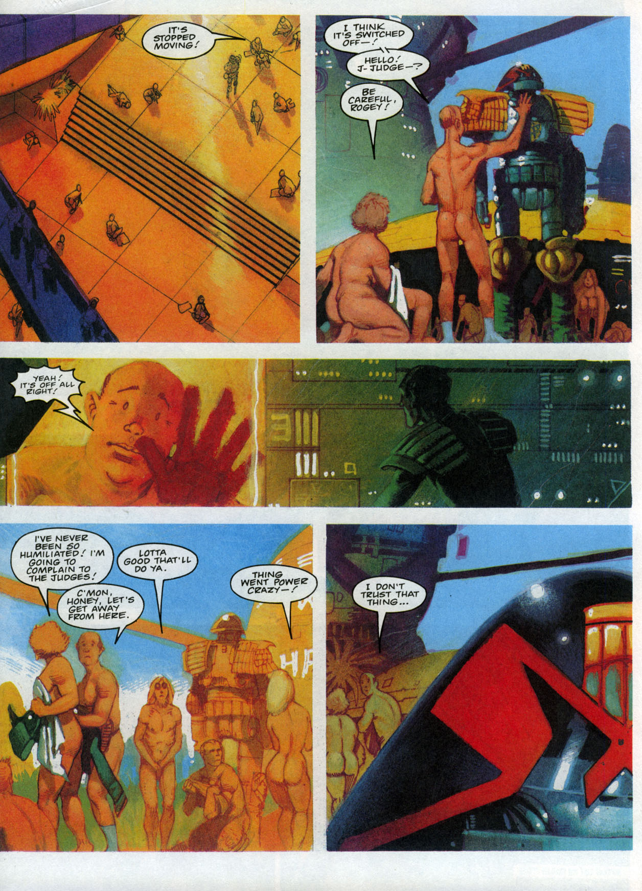 Read online Judge Dredd: The Complete Case Files comic -  Issue # TPB 17 (Part 2) - 217