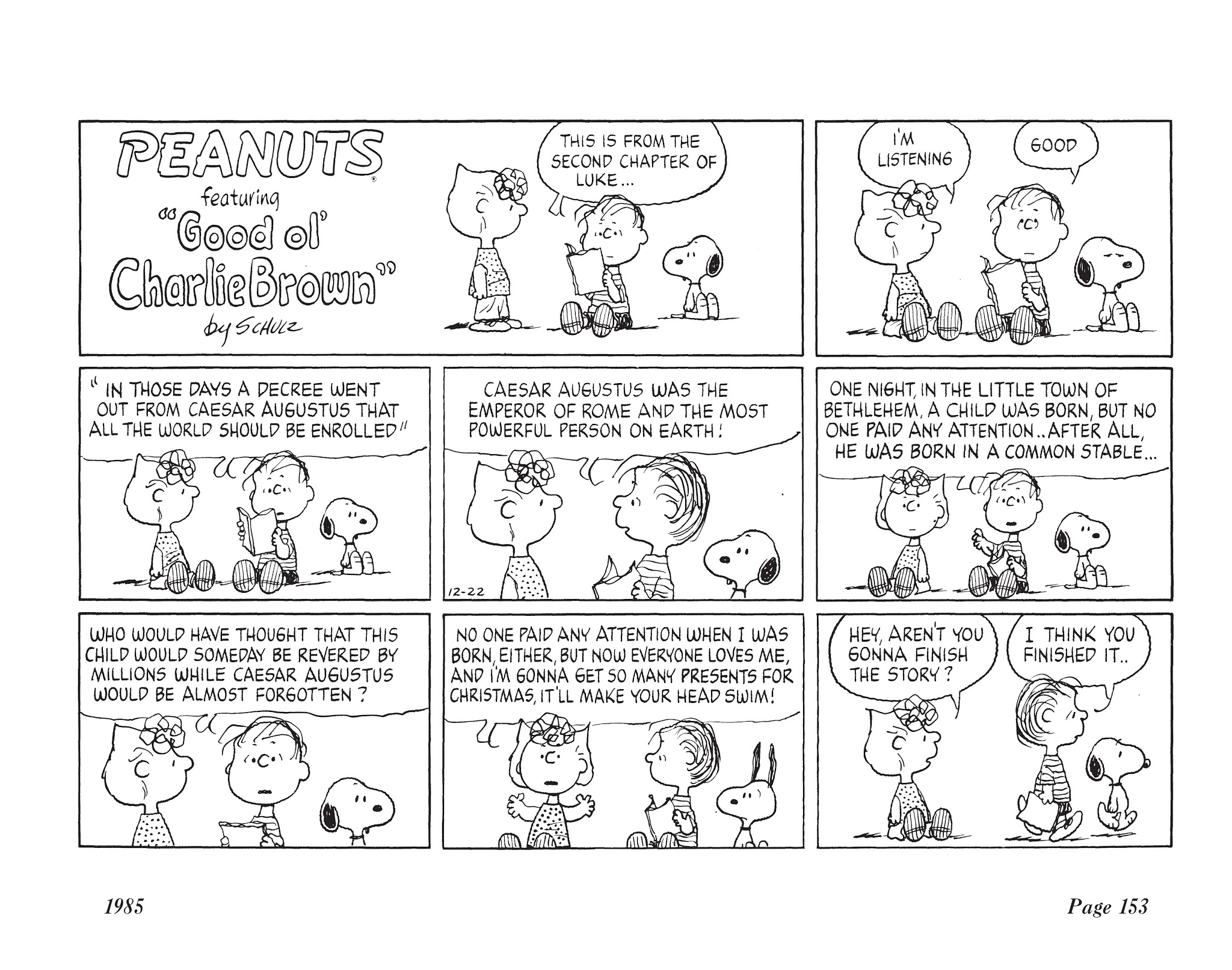 Read online The Complete Peanuts comic -  Issue # TPB 18 - 165