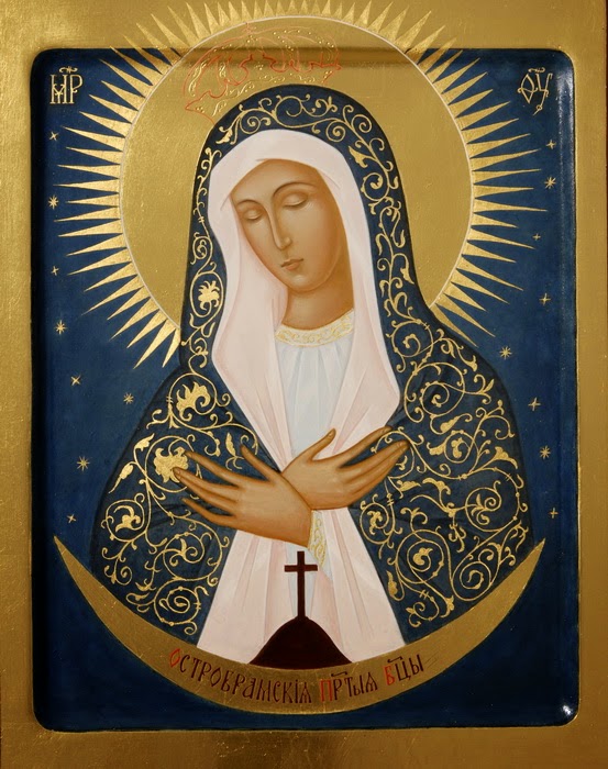 Résultat de recherche d'images pour "Icône de Marie Refuge des pêcheurs"