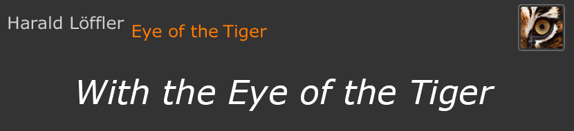 With the Eye of the Tiger