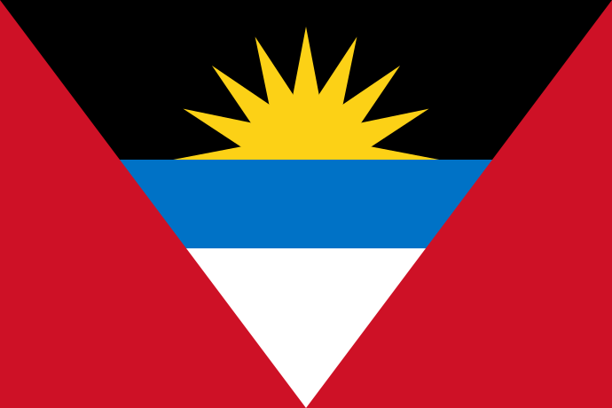 Bendera negara Antigua dan Barbuda