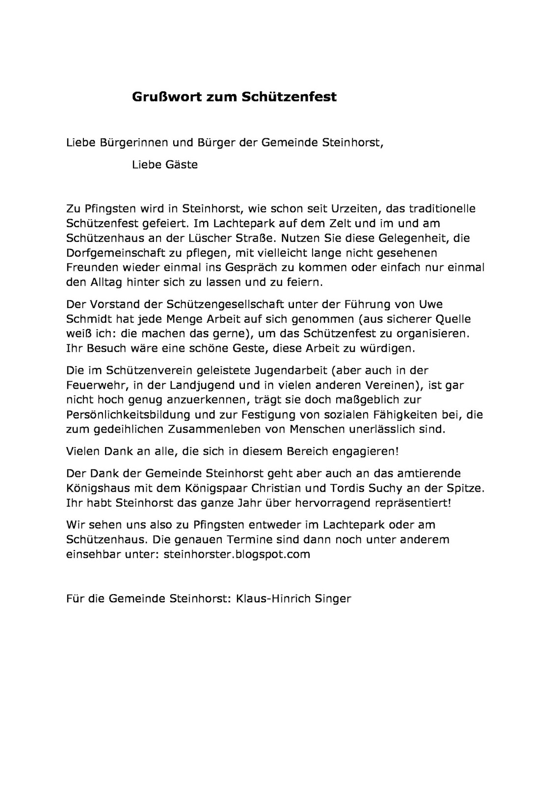 Schutzenfest In Bergneustadt Ii