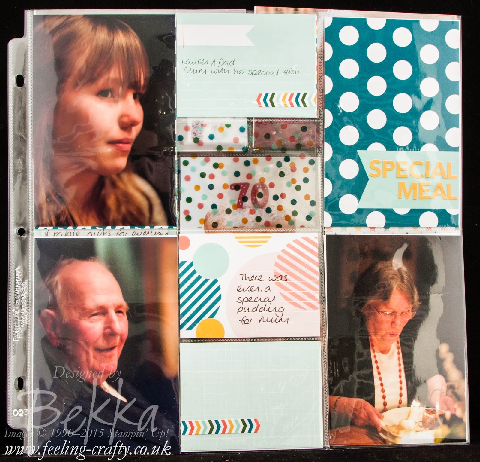 Project Life by Stampin' Up! - Documenting A Special Weekend - check it out here