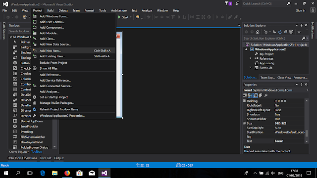 Cara Membuat Database untuk Program Visual Studio Tanpa Menggunakan ...