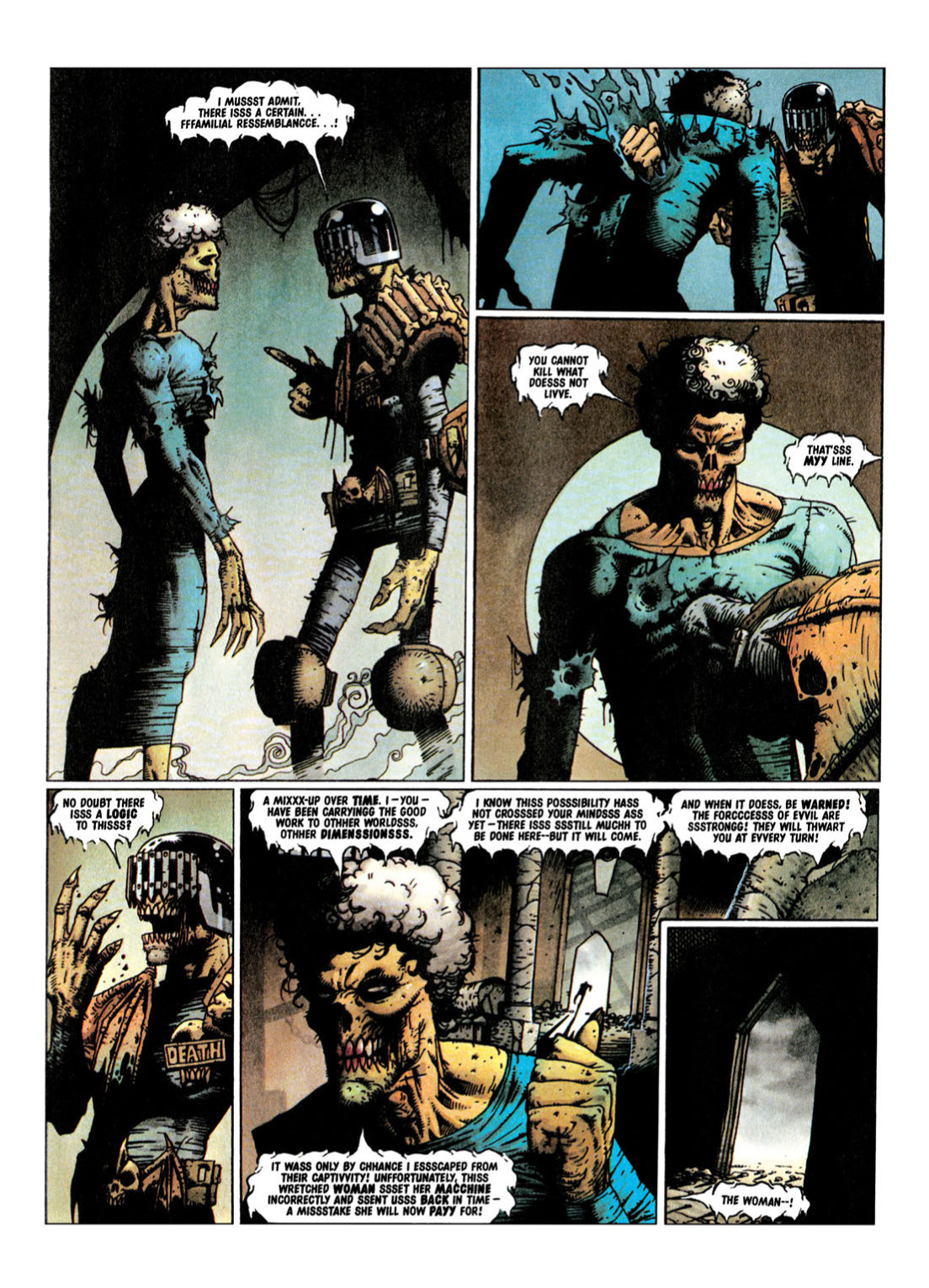 Read online Judge Dredd: The Complete Case Files comic -  Issue # TPB 25 - 138