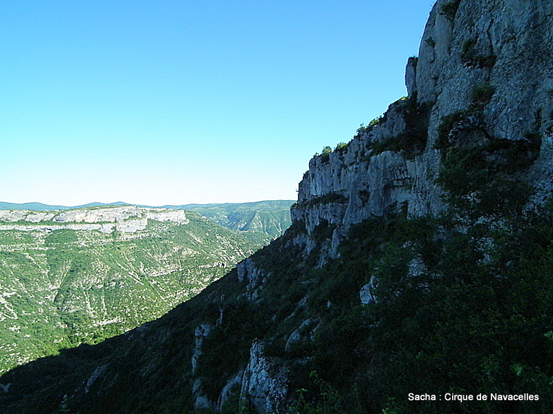 Chemins et jardins ( blog rando et balade ) Le Cirque de Navacelles , Baume d'Auriol Larzac