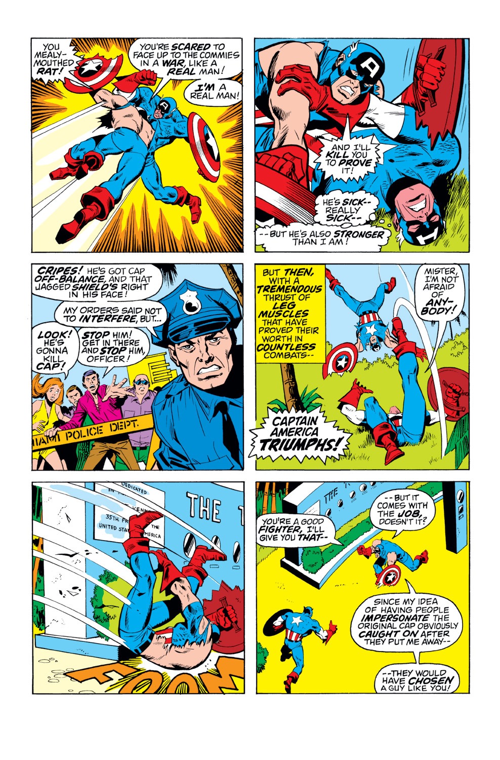 Read online Captain America (1968) comic -  Issue #156 - 18
