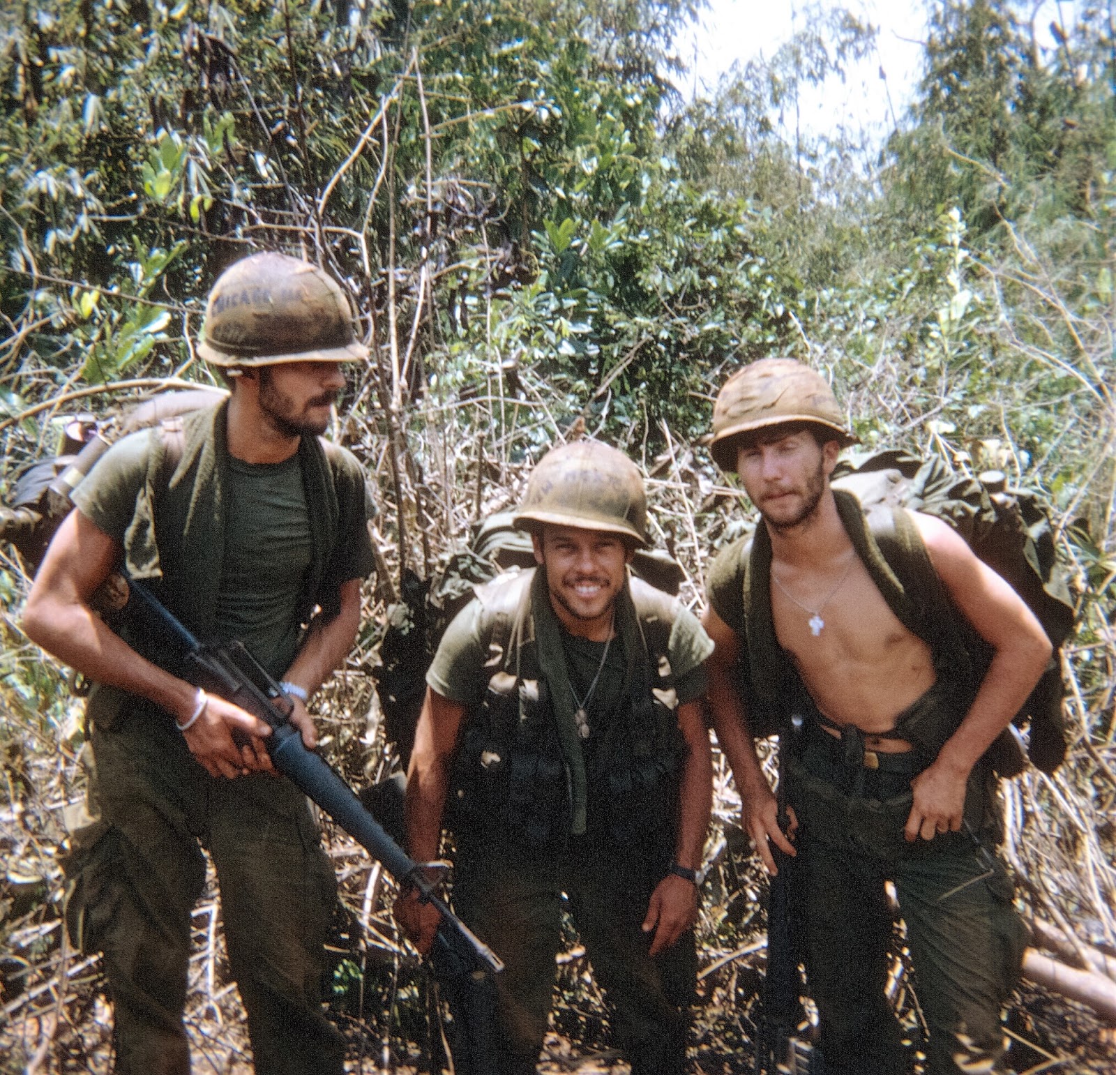Snapshots from the Vietnam War: Tony, Pete and Randy