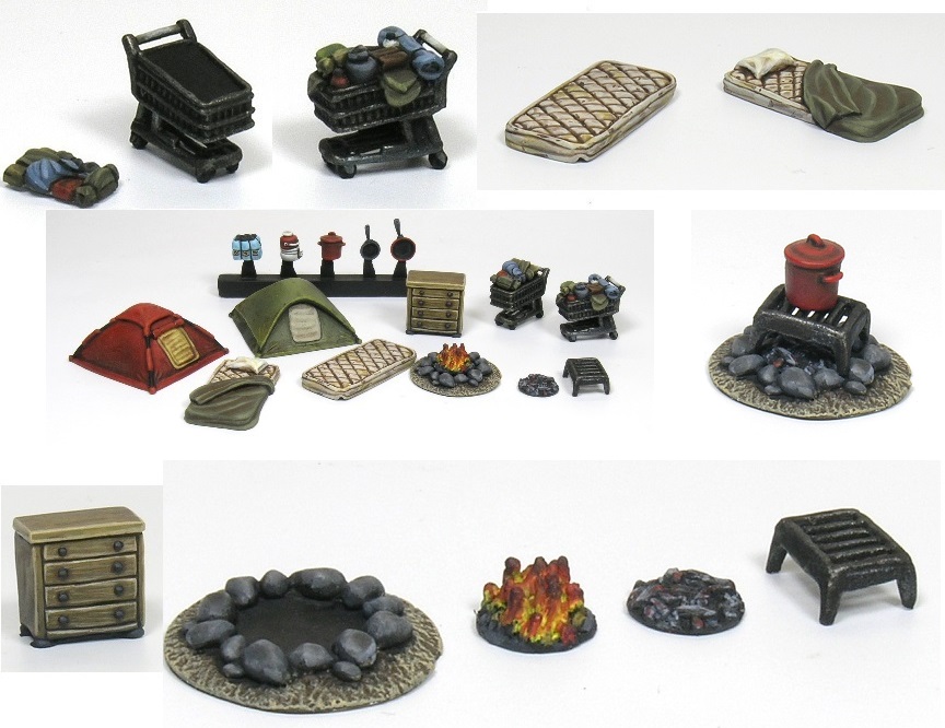 Wargame News and Terrain Khurasan Miniatures New 15mm Zombie Survivor