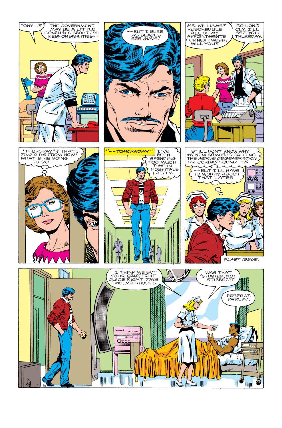 Read online Iron Man (1968) comic -  Issue #216 - 9