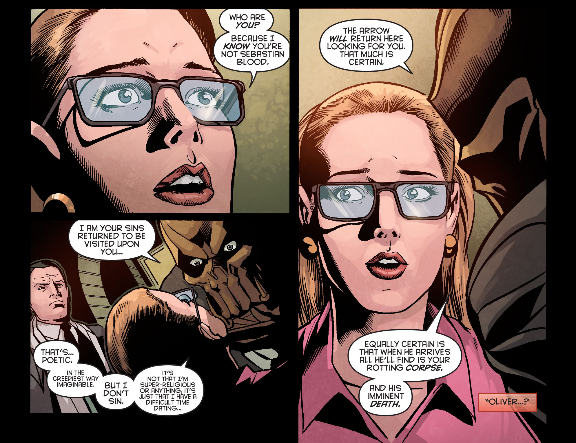 Read online Arrow: Season 2.5 [I] comic -  Issue #9 - 12