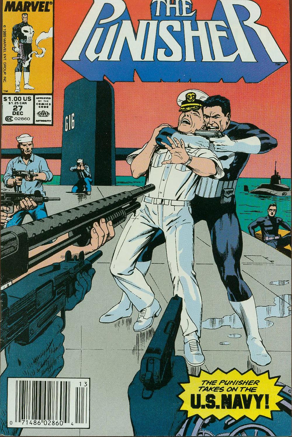 Read online The Punisher (1987) comic -  Issue #27 - Your Tax Dollar$ at Work - 1