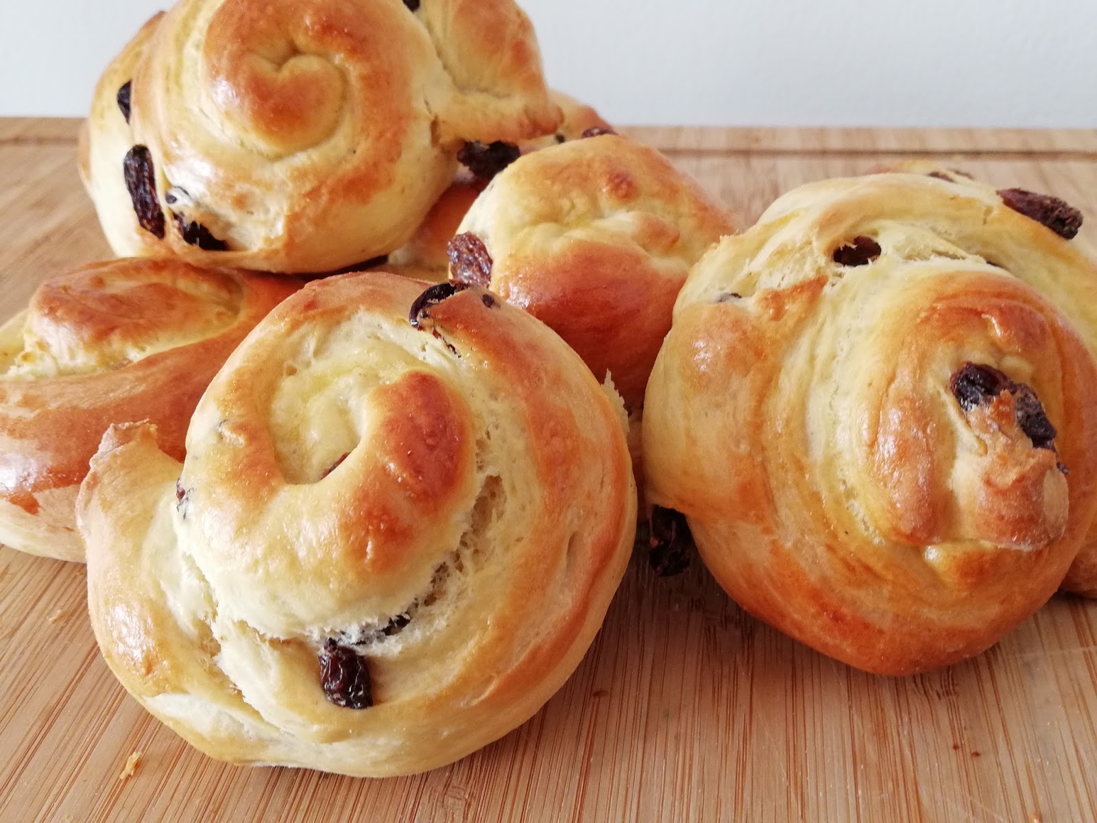 Rosinenschnecken, einfach