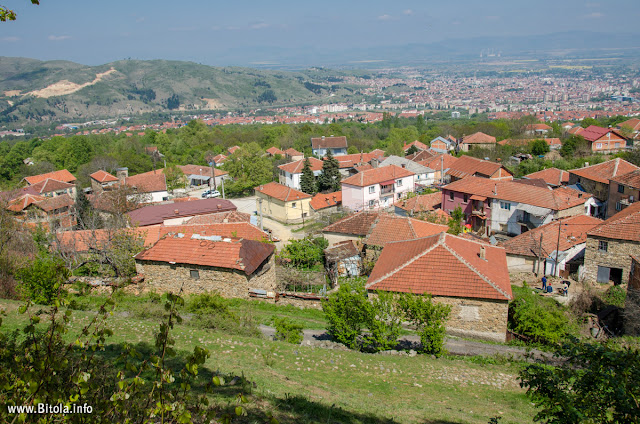 Bitola Panorama - view from Brusnik village, Bitola, Macedonia