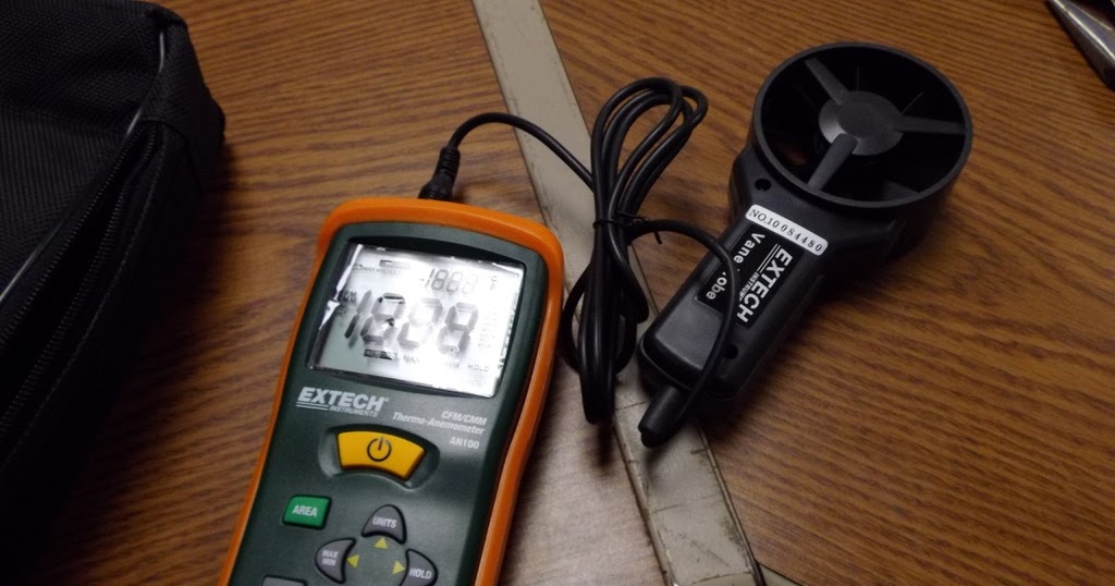 Extech AN100 CFM/CMM Mini ThermoAnemometer Darmatek Alat Ukur dan