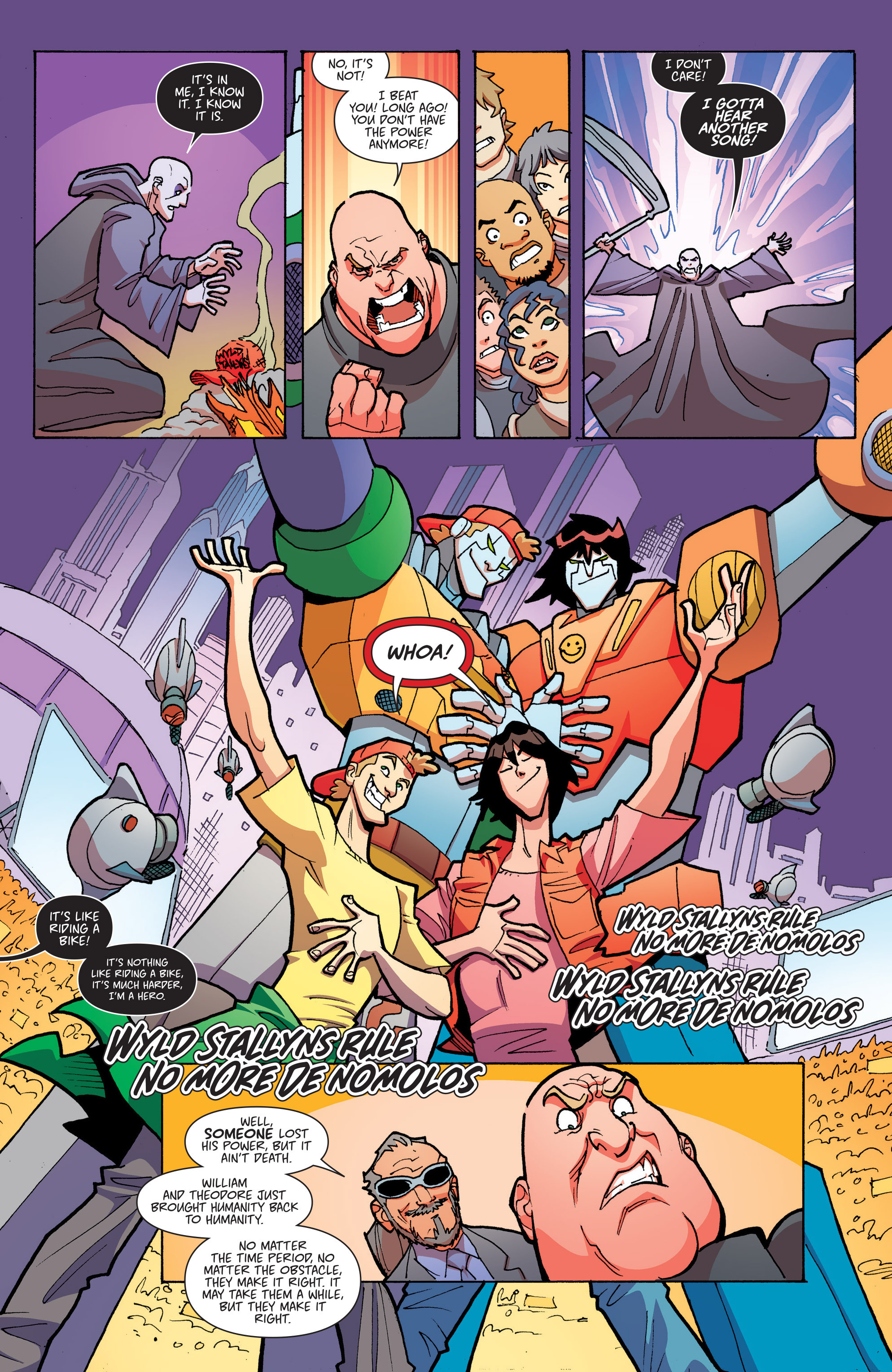 Read online Bill & Ted's Most Triumphant Return comic -  Issue #6 - 12