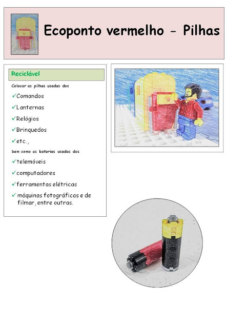 LEGO em banda desenhada - Manual de Reciclagem