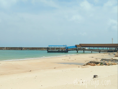 eka aprilya liburan di bintan lagoon resort