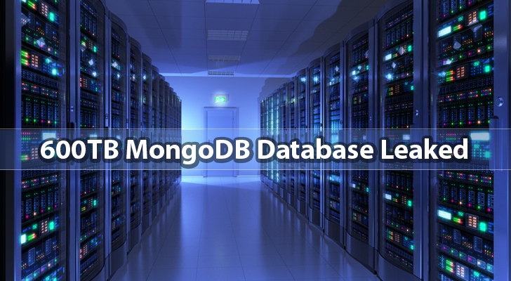600TB MongoDB Database 'accidentally' exposed on the Internet