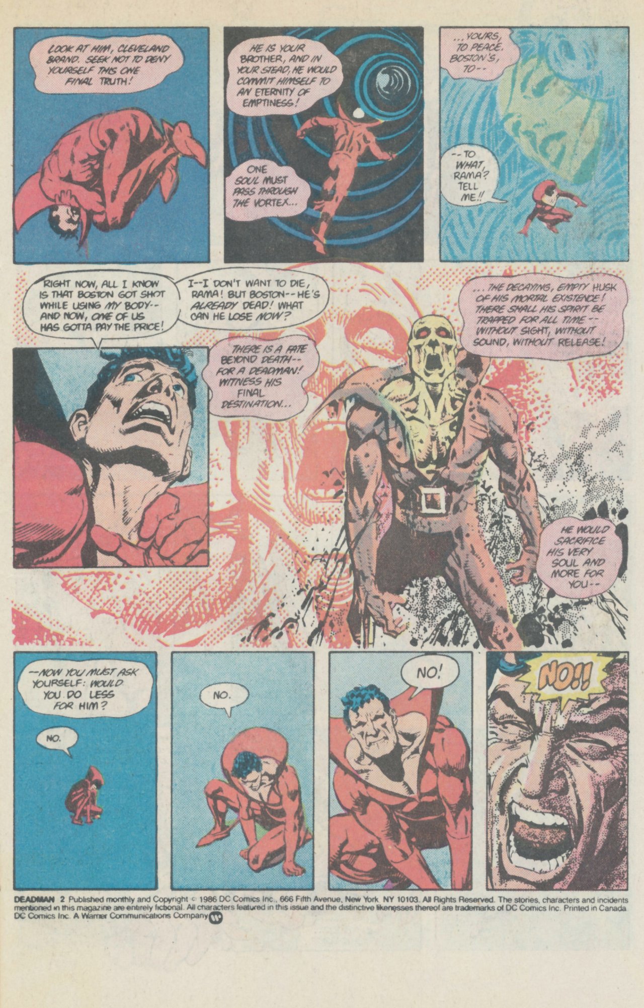 Read online Deadman (1986) comic -  Issue #2 - 3