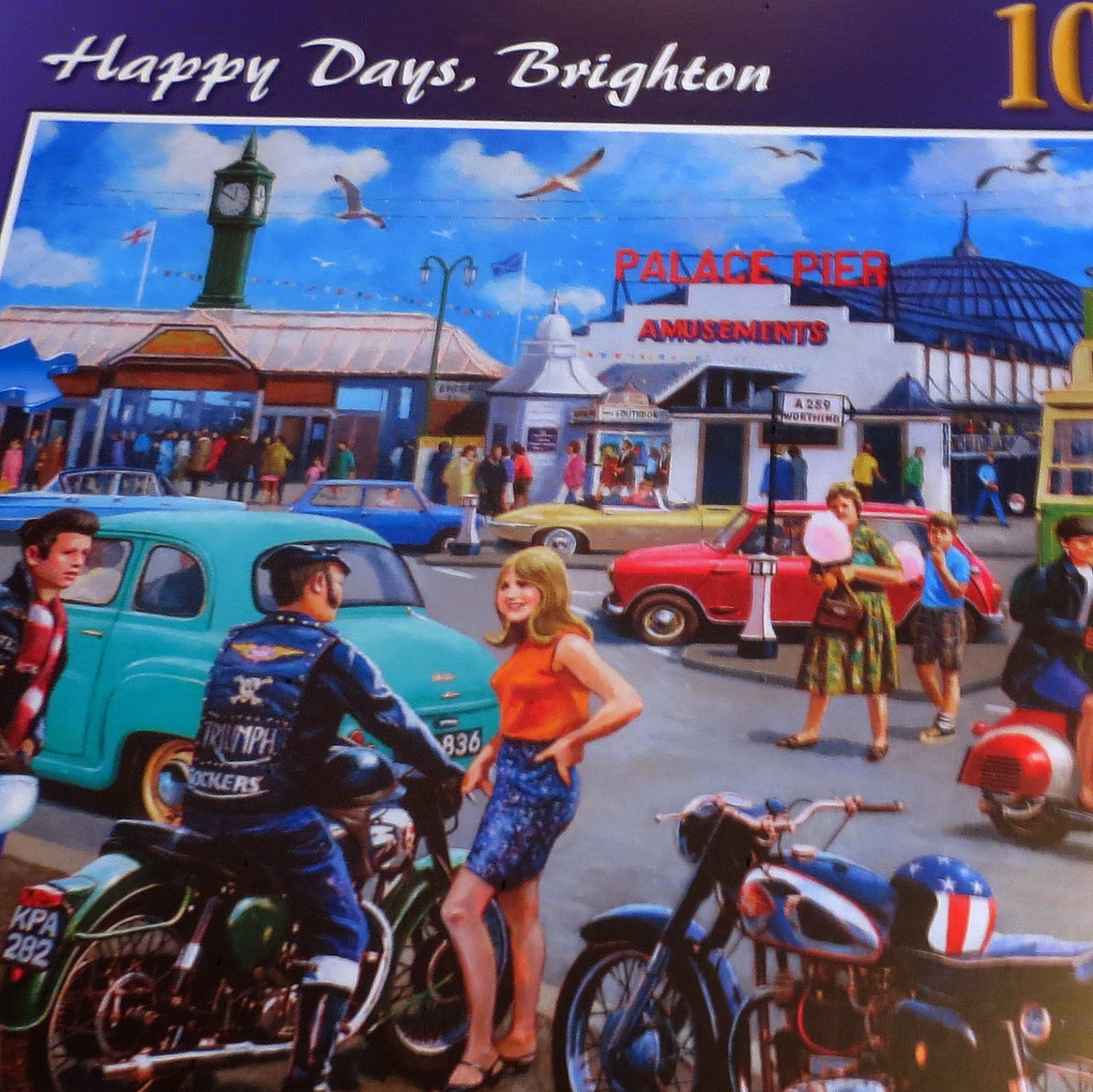 HAPPY DAYS, BRIGHTON A jigsaw puzzle by Ravensburger
