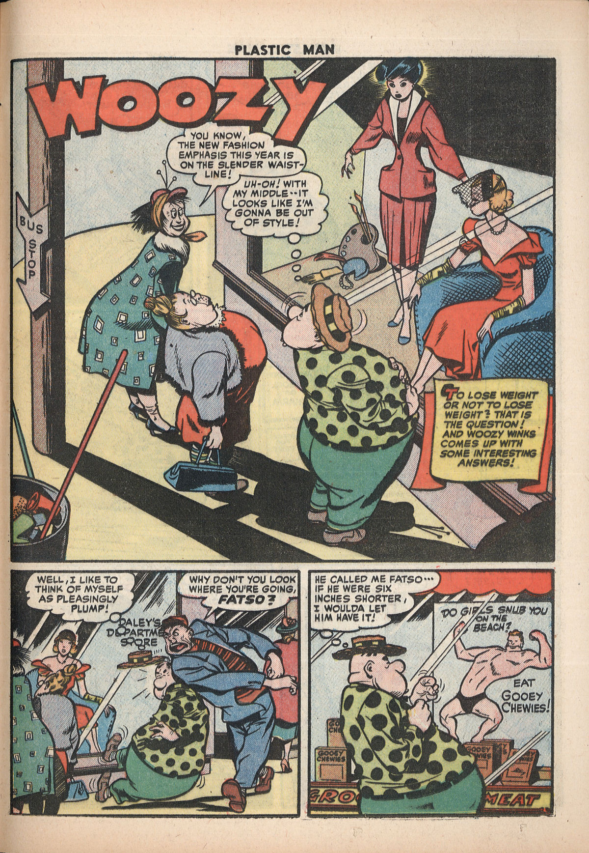 Read online Plastic Man (1943) comic -  Issue #29 - 35