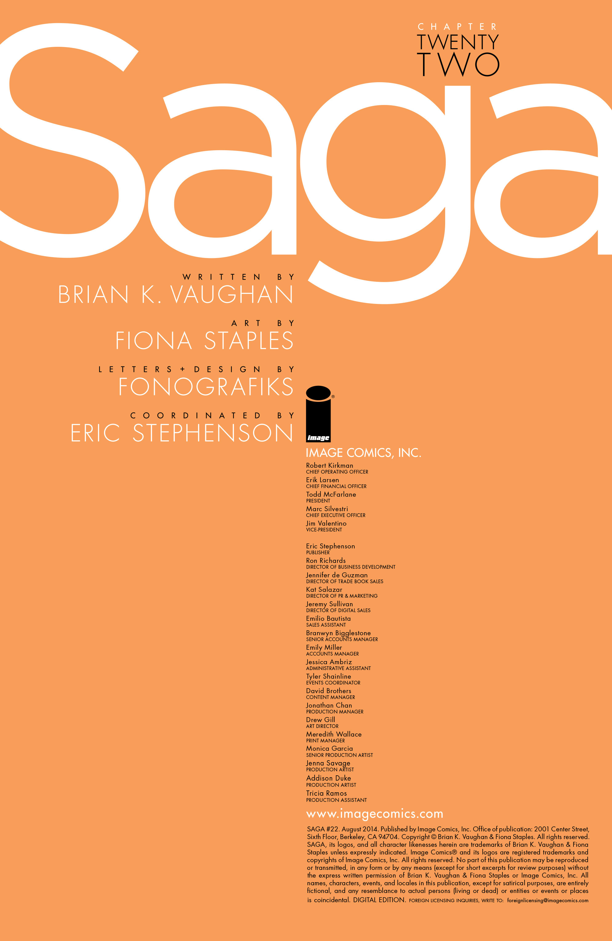 Read online Saga comic - Issue #22 - 2