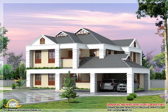 3400 square feet Kerala home design