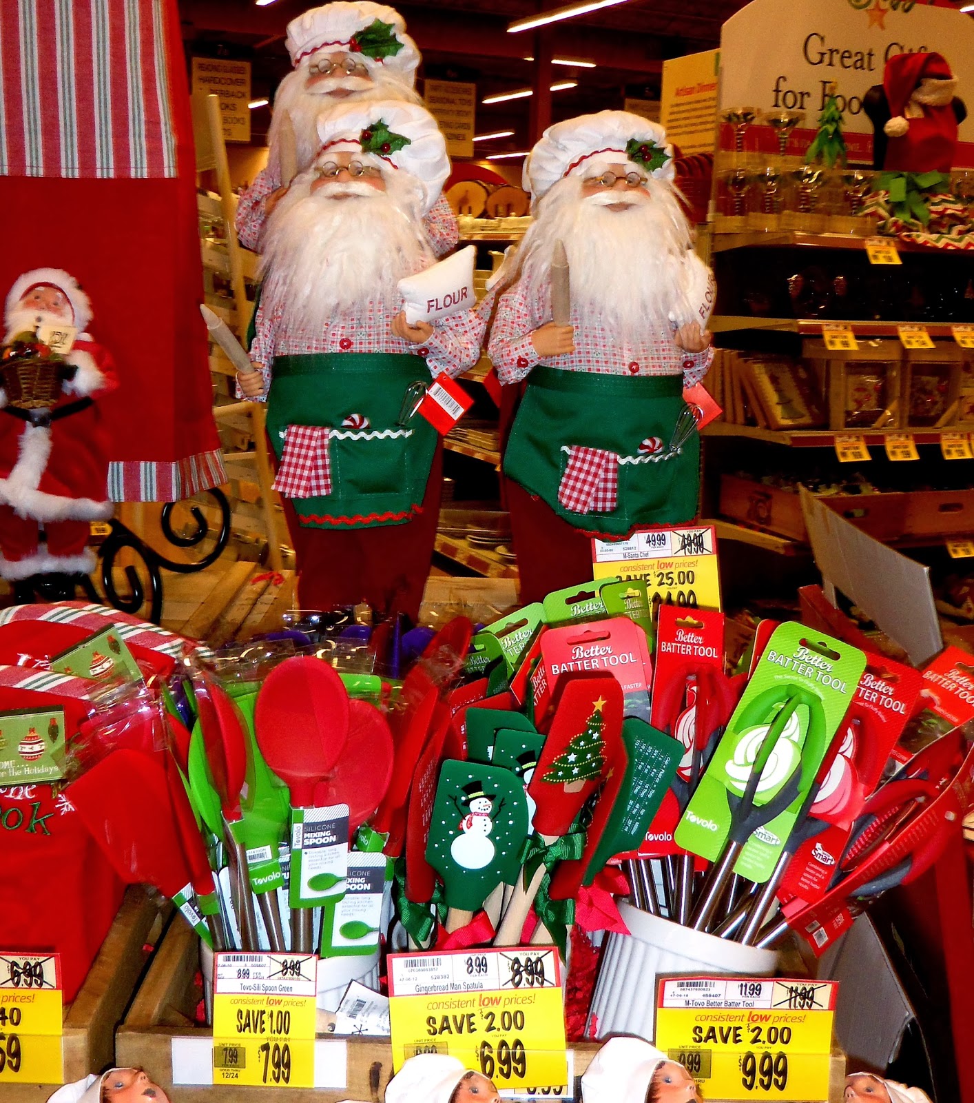 A DEBBIE-DABBLE CHRISTMAS: Christmas in the Stores: Wegman's &amp; Kohl's