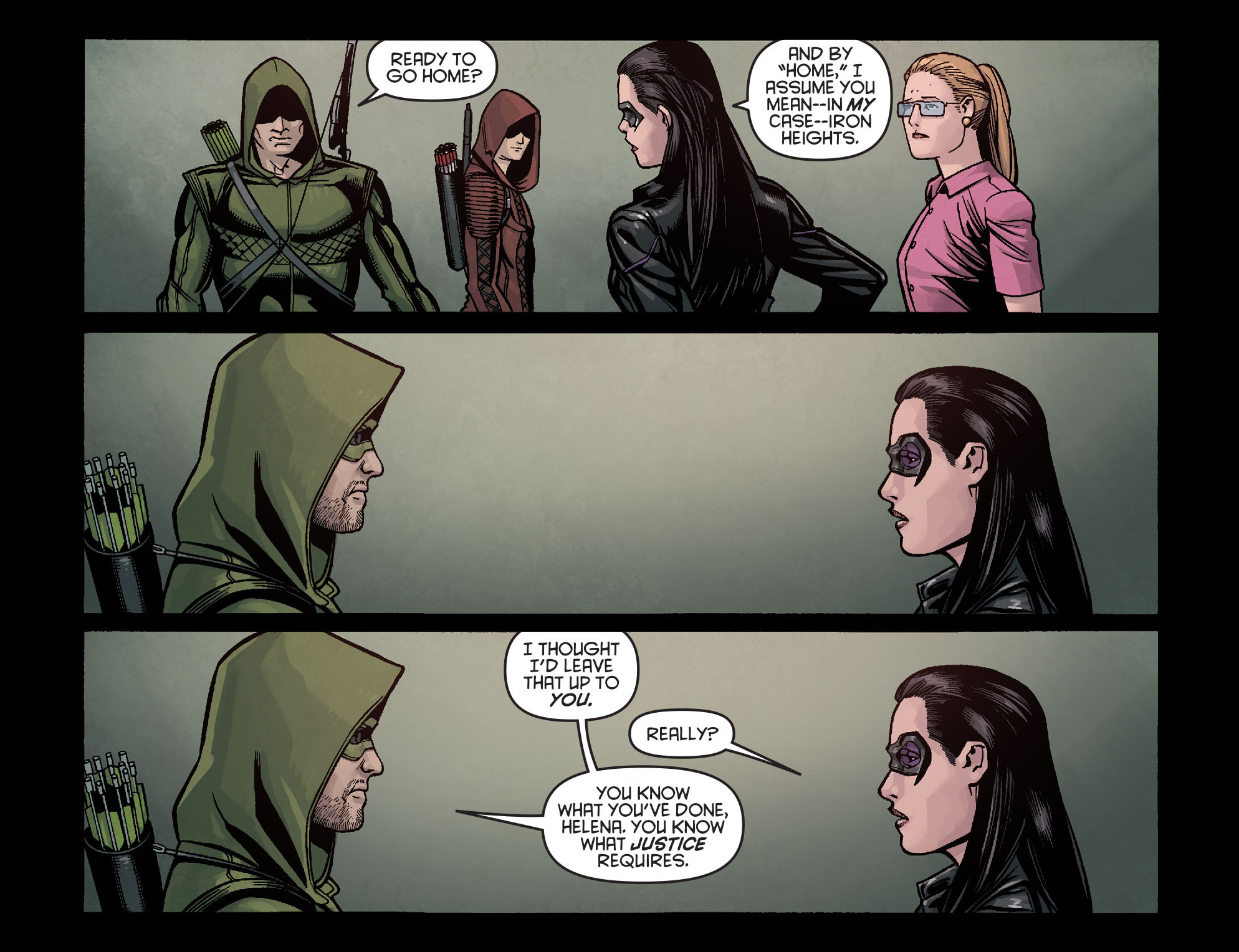 Read online Arrow: Season 2.5 [I] comic -  Issue #16 - 8