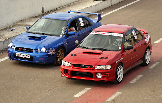 Subaru Impreza II GD & Subaru Impreza I GC, japoński sportowy sedan, boxer