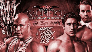 Download TNA Sacrifice 2014 PPV HDTV 450MB