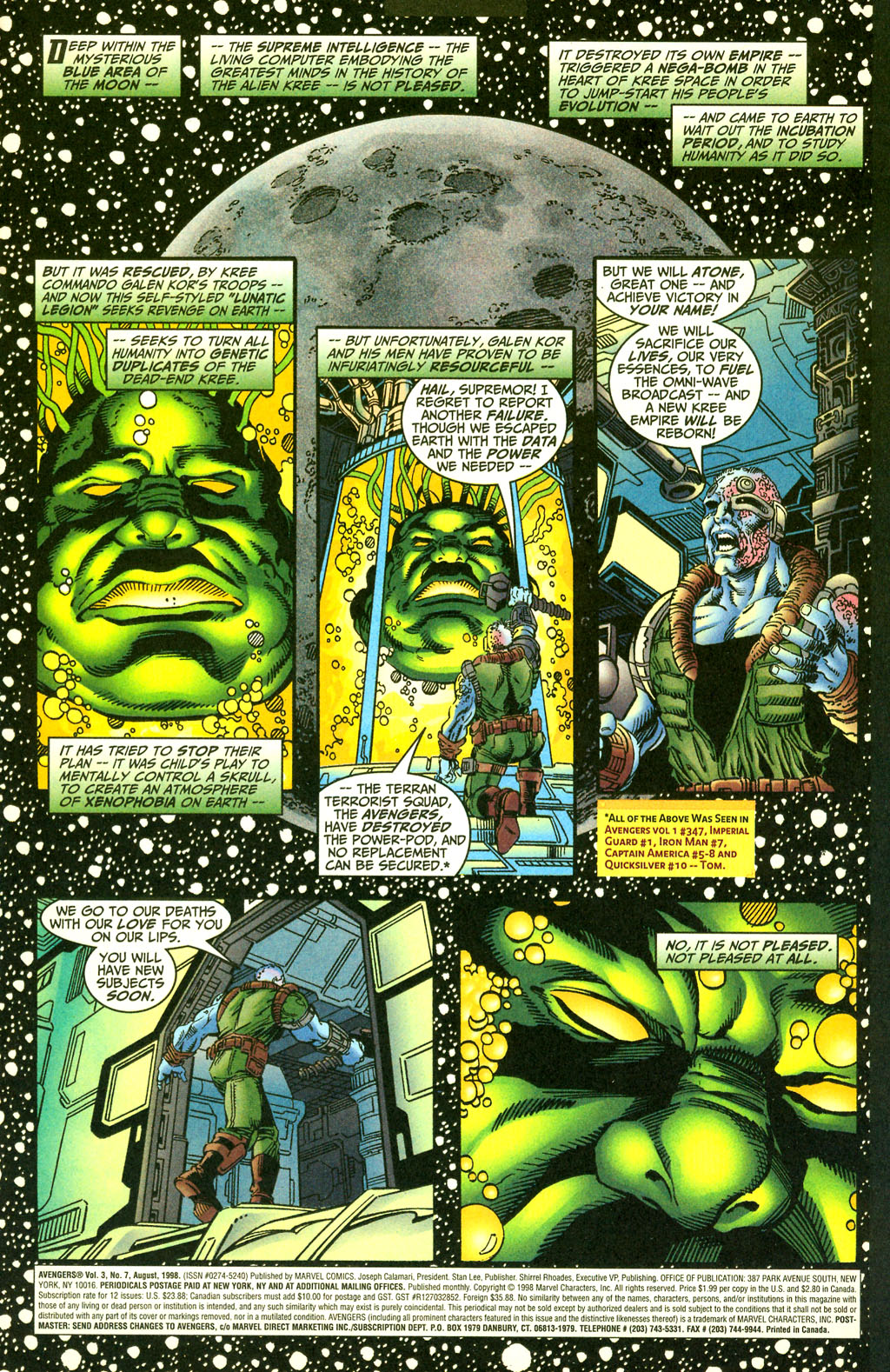 Read online Captain America (1998) comic -  Issue #8c - 2