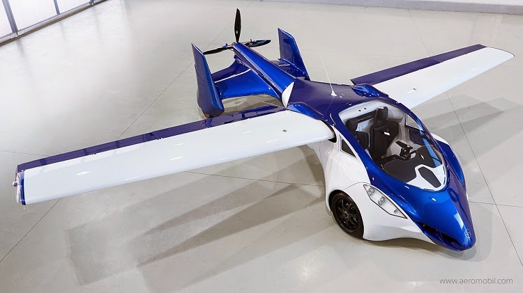 بالفيديو : أول إختبار حقيقي لسيارة تتحول الي طائرة متكاملة في ثوان معدودة AeroMobil 3.0