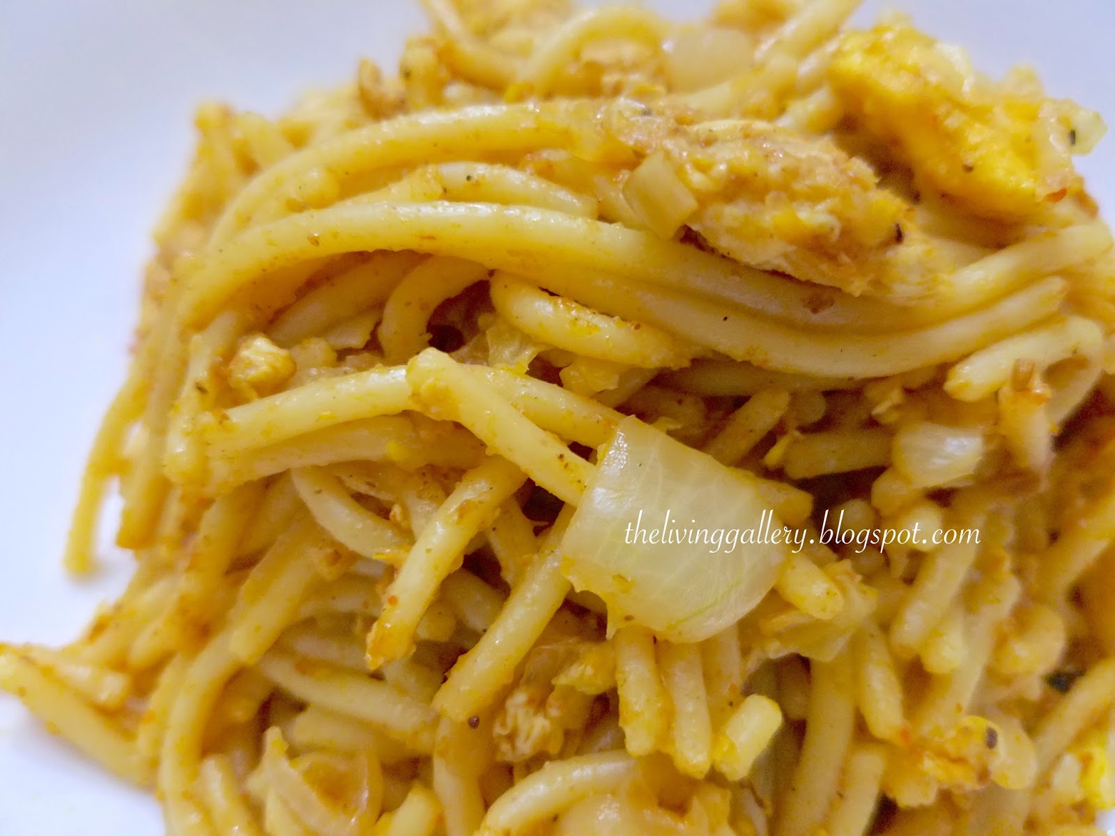 FRIED CHICKEN NOODLES (FRIED THIN SPAGHETTI) street style, without sauces