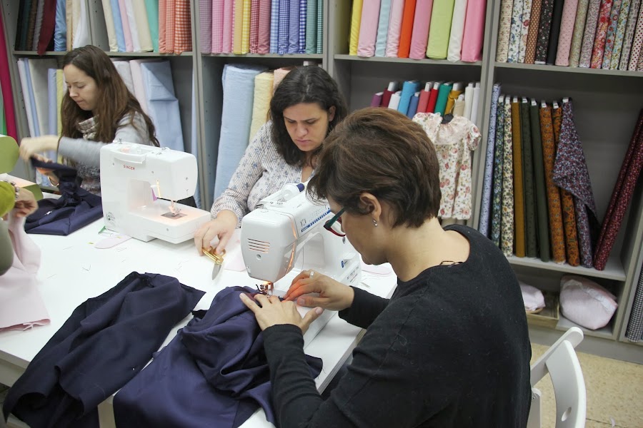 Clases de costura madrid. Aprender a coser