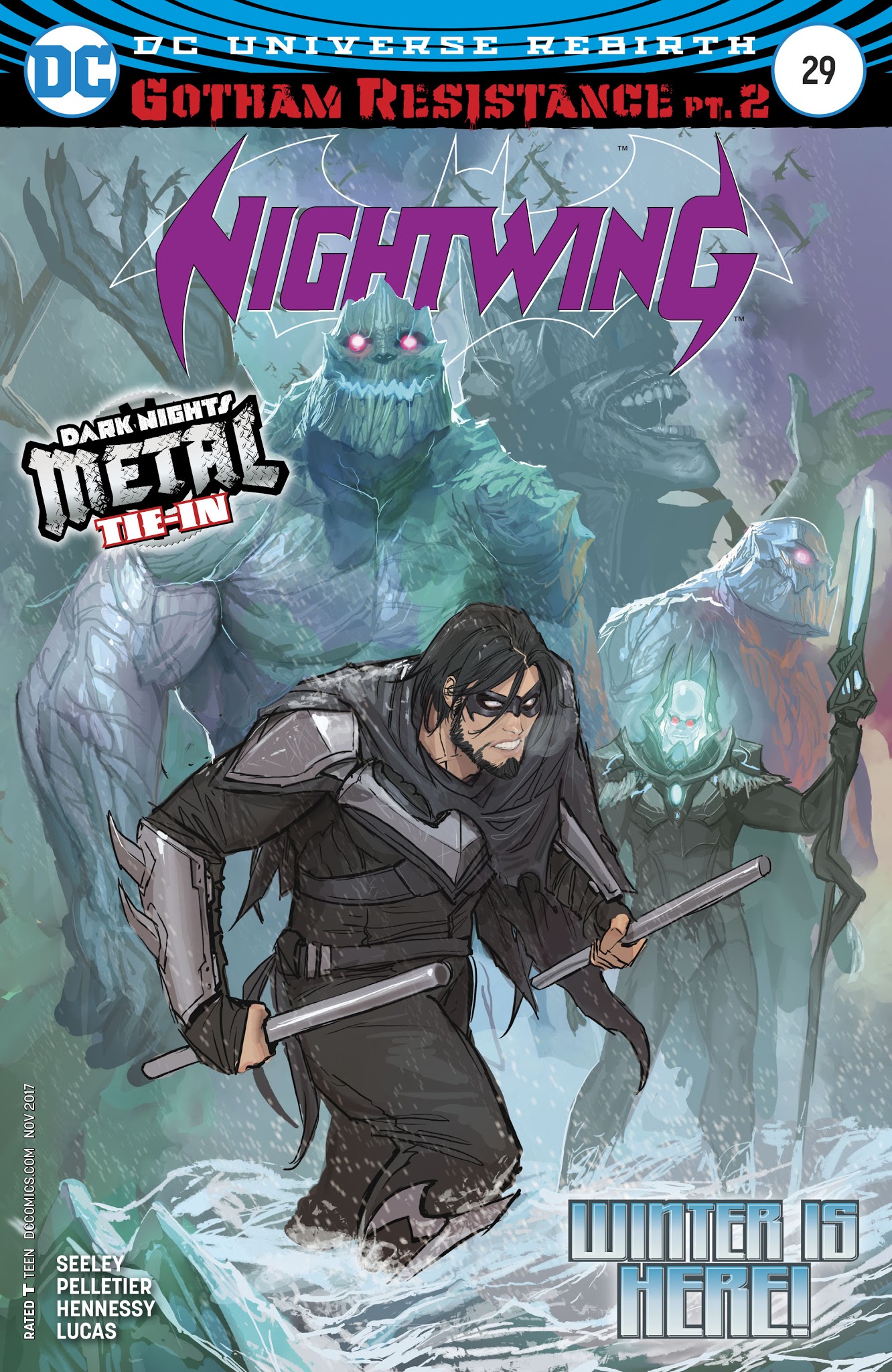 Read online Nightwing (2016) comic -  Issue #29 - 1