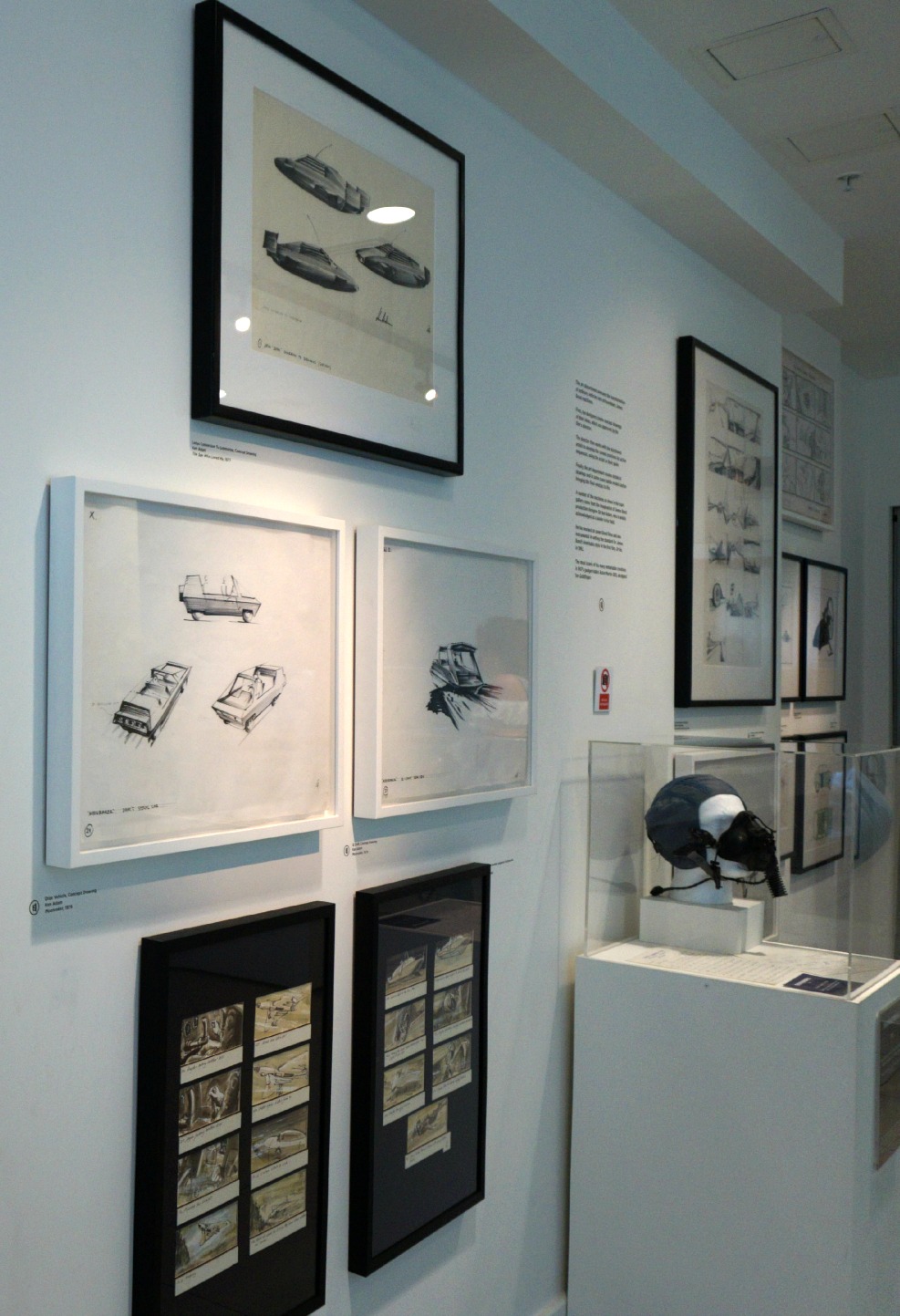 Photo frames at James Bond Car Exhibition